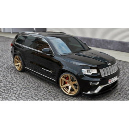 Maxton Design-LAME DU PARE-CHOCS AVANT Jeep Grand Cherokee WK2 Summit (APRES FACELIFT) 