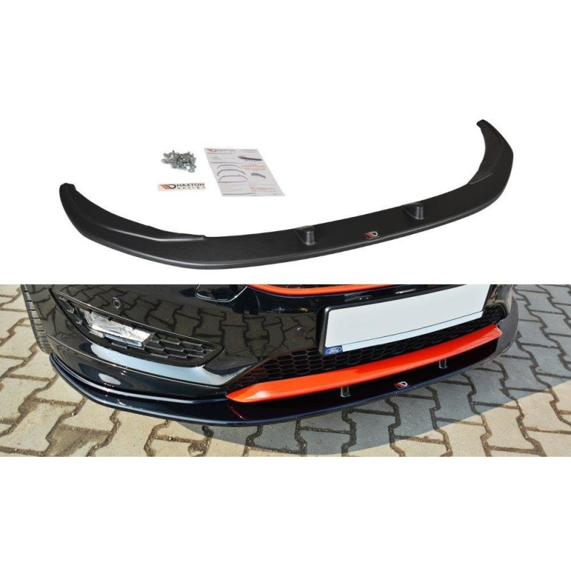 Maxton Design-Lame Du Pare-Chocs Avant V.1 Ford Focus ST-Line Mk3 FL Maxton Design-Lame Du Pare-Chocs Avant V.1 Ford Focus ST-Line Mk3 FL