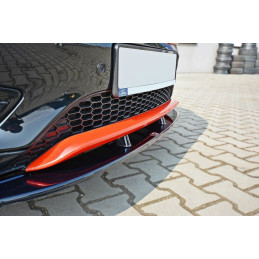 Maxton Design-Lame Du Pare-Chocs Avant V.1 Ford Focus ST-Line Mk3 FL 