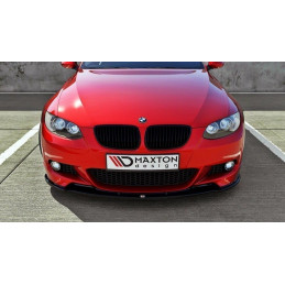 Maxton Design-LAME DU PARE-CHOCS AVANT BMW 3 E92 MPACK (AVANT FACELIFT se monte sur diviseurs M Performance) 