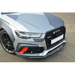 Maxton Design-Lame Du Pare-Chocs Avant V.2 Audi RS6 C7 / C7 FL 