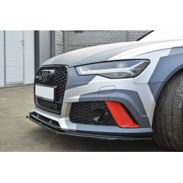 Maxton Design-Lame Du Pare-Chocs Avant V.1 Audi RS6 C7 / C7 FL 