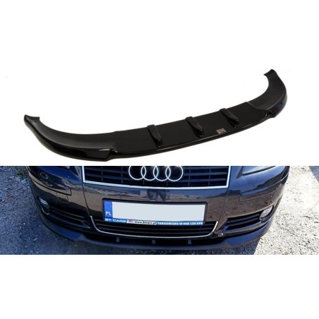 Maxton Design-LAME DU PARE-CHOCS AVANT AUDI A3 8P (AVANT FACELIFT) 2003-2005 