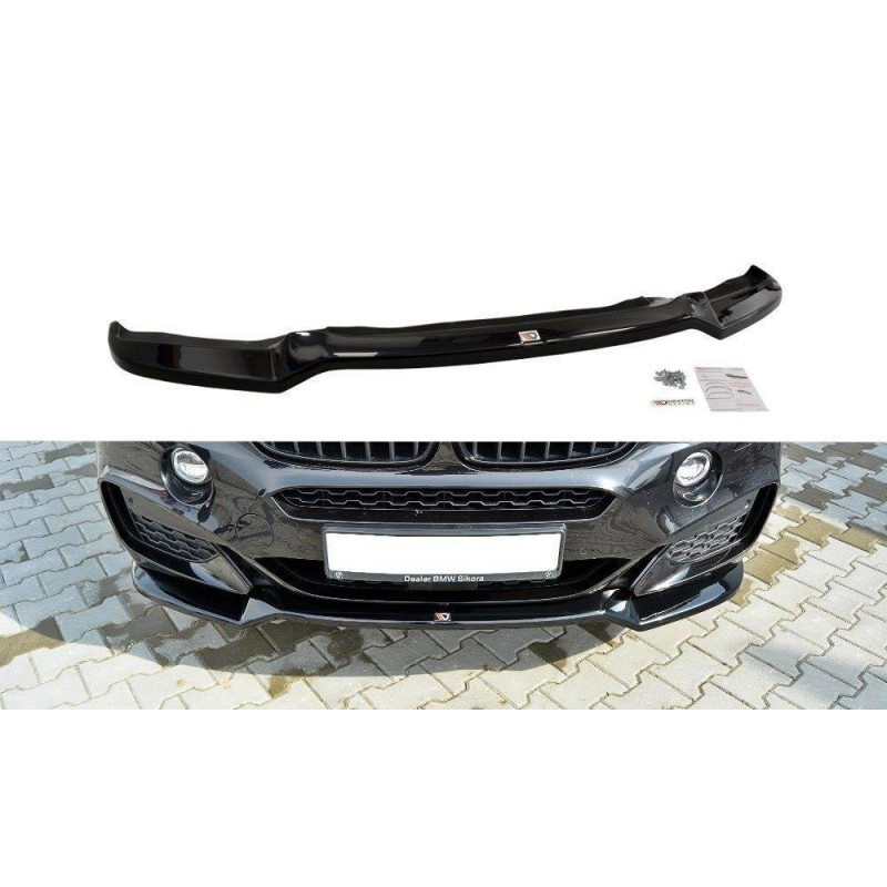 Maxton Design-LAME DE PARE-CHOCS AVANT v.1 BMW X6 F16 MPACK Maxton Design-LAME DE PARE-CHOCS AVANT v.1 BMW X6 F16 MPACK