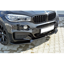 Maxton Design-LAME DE PARE-CHOCS AVANT v.1 BMW X6 F16 MPACK 