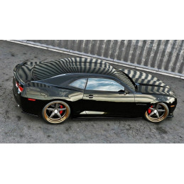 Maxton Design-RAJOUTS DES BAS DE CAISSE POUR CHEVROLET CAMARO V SS - VERSION EU, US (AVANT FACELIFT) 