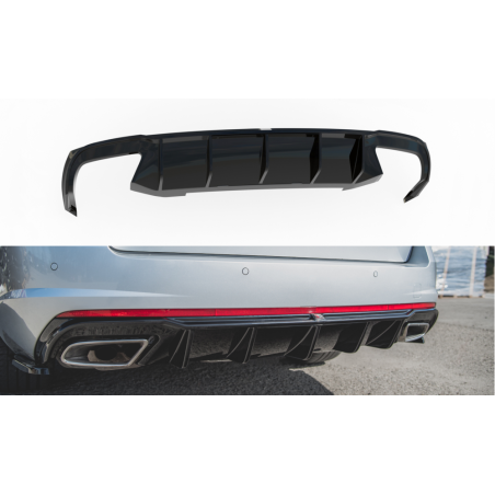 Maxton Design-Rajout Du Pare-Chocs Arriere V.2 Skoda Octavia RS Mk3 / Mk3 FL Hatchback / Estate 