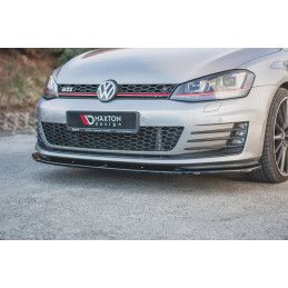 Maxton Design-Lame Du Pare-Chocs Avant V.1 VW Golf 7 GTI 