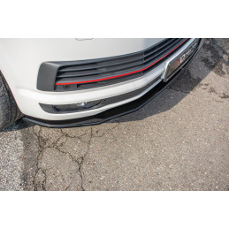 Maxton Design-Lame du pare-chocs avant / Splitter V.2 Volkswagen T6 