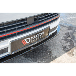 Maxton Design-Lame du pare-chocs avant / Splitter V.2 Volkswagen T6 