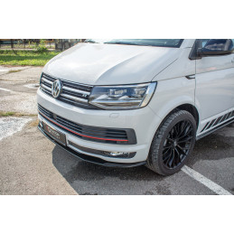 Maxton Design-Lame du pare-chocs avant / Splitter V.2 Volkswagen T6 