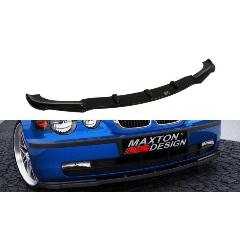 Maxton Design-LAME DU PARE-CHOCS AVANT BMW 3 E46 COMPACT 