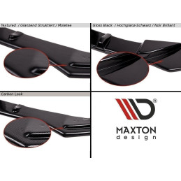 Maxton Design-LAME DU PARE-CHOCS AVANT BMW 3 E46 COMPACT 