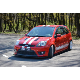 Maxton Design-Lame Du Pare-Chocs Avant V.2 Ford Fiesta ST Mk6 