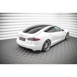 Maxton Design-RAJOUT DU PARE-CHOCS ARRIERE Tesla Model S Facelift 