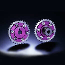 Poulies d'Arbres à Cames Réglables HKS pour Moteur Nissan SR20DET Longitudinal 