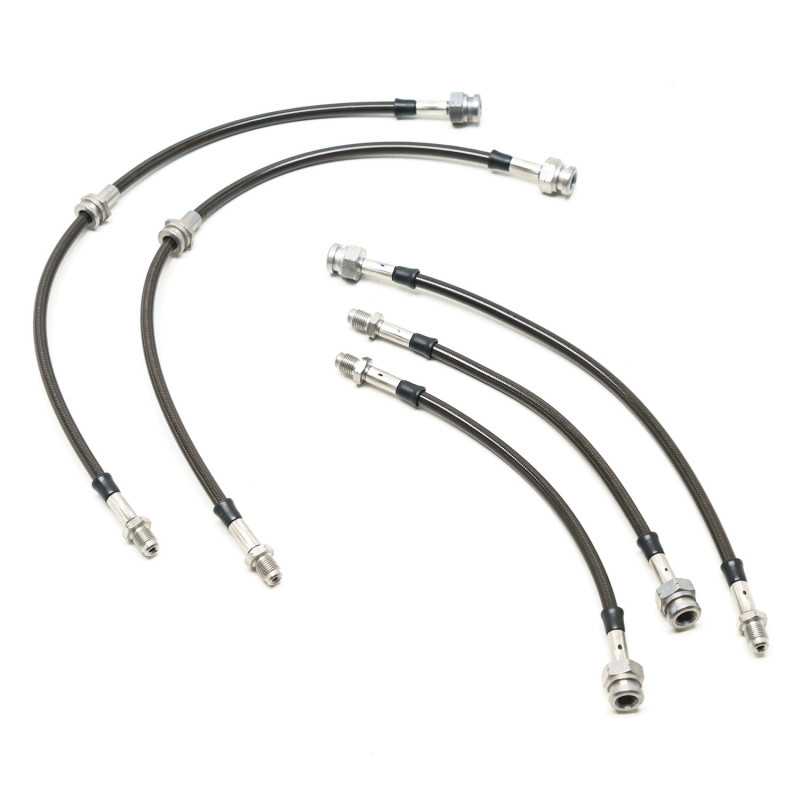 Durites de Freins Aviation Goodridge pour Mazda RX-7 FB Durites de Freins Aviation Goodridge pour Mazda RX-7 FB