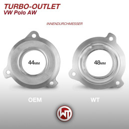 Sortie Turbo pour Polo AW GTI EA888 Gen.4 
