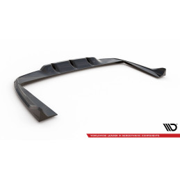 Maxton Design-Central Arriere Splitter (avec une barre verticale) Mercedes-AMG C63 Sedan / Estate W205 / S205 