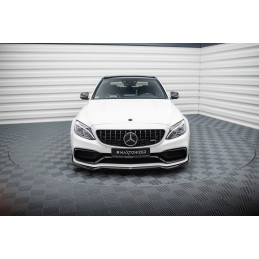 Maxton Design-Lame Du Pare-Chocs Avant V.3 Mercedes-AMG C63 Sedan / Estate W205 / S205 