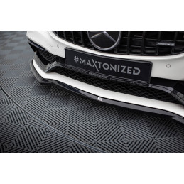 Maxton Design-Lame Du Pare-Chocs Avant V.3 Mercedes-AMG C63 Sedan / Estate W205 / S205 