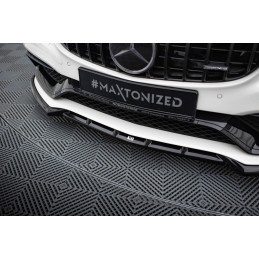 Maxton Design-Lame Du Pare-Chocs Avant V.2 Mercedes-AMG C63 Sedan / Estate W205 / S205 