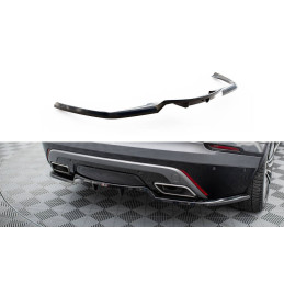 Maxton Design-Central Arriere Splitter (avec une barre verticale) Land Rover Range Rover Velar R-Dynamic Mk1 