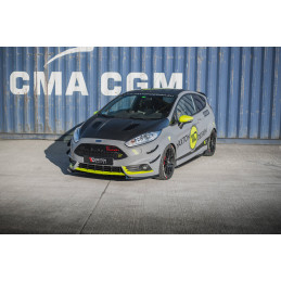 Maxton Design-Lame Du Pare-Chocs Avant V.4 Ford Fiesta ST Mk7 Facelift 