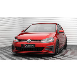 Maxton Design-Lame Du Pare-Chocs Avant V.5 Volkswagen Golf GTI Mk7 Facelift 