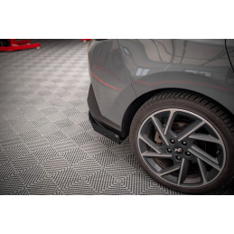 Maxton Design-Street Pro Lame Du Pare Chocs Arriere + Flaps Hyundai I30 Fastback N-Line Mk3 Facelift 