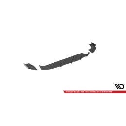 Maxton Design-Street Pro Lame Du Pare Chocs Arriere + Flaps Hyundai I30 Fastback N-Line Mk3 Facelift 