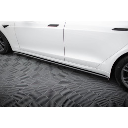 Maxton Design-Rajouts Des Bas De Caisse V.2 Tesla Model S Plaid Mk1 Facelift 
