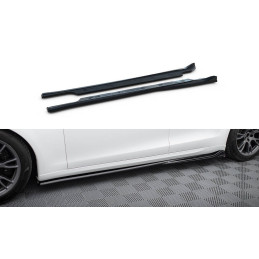Maxton Design-Rajouts Des Bas De Caisse V.1 Tesla Model S Plaid Mk1 Facelift 