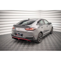 Maxton Design-Lames De Pare-Chocs Arrière Latérales Hyundai I30 Fastback N-Line Mk3 Facelift 