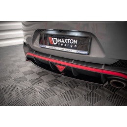 Maxton Design-Lames De Pare-Chocs Arrière Latérales Hyundai I30 Fastback N-Line Mk3 Facelift 