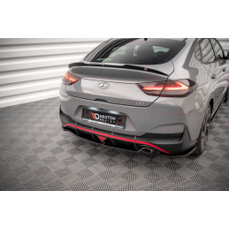 Maxton Design-Lames De Pare-Chocs Arrière Latérales Hyundai I30 Fastback N-Line Mk3 Facelift 