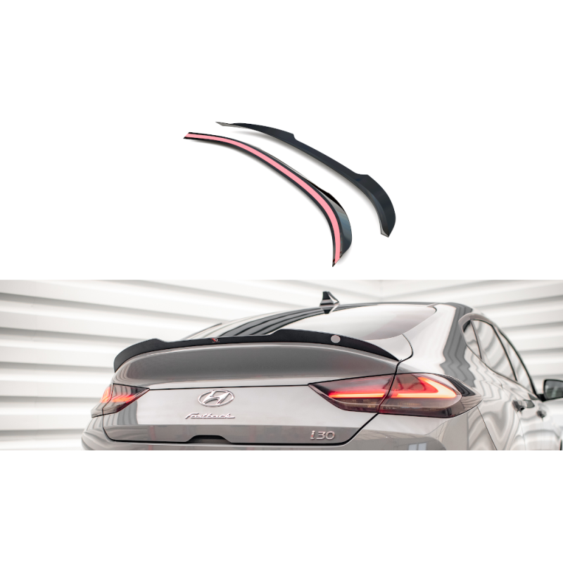 Maxton Design-Spoiler Cap Hyundai I30 Fastback N-Line Mk3 Facelift Maxton Design-Spoiler Cap Hyundai I30 Fastback N-Line Mk3 Facelift