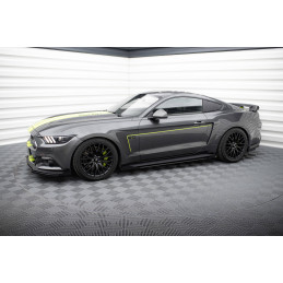 Maxton Design-Street Pro Rajouts Des Bas De Caisse + Flaps Ford Mustang GT Mk6 