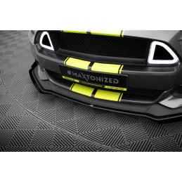 Maxton Design-Street Pro Lame Du Pare-Chocs Avant + Flaps Ford Mustang GT Mk6 