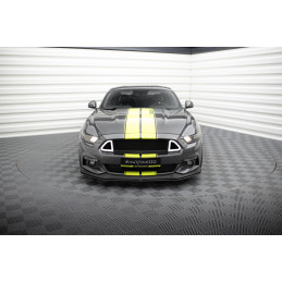Maxton Design-Street Pro Lame Du Pare-Chocs Avant Ford Mustang GT Mk6 