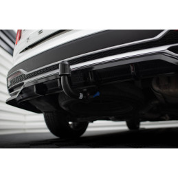 Maxton Design-Central Arriere Splitter (avec une barre verticale) Kia Sorento Mk4 