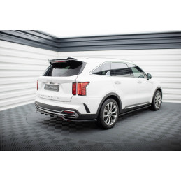 Maxton Design-Central Arriere Splitter (avec une barre verticale) Kia Sorento Mk4 