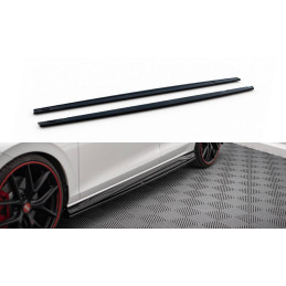 Maxton Design-Rajouts Des Bas De Caisse Volkswagen Golf GTI / GTI Clubsport / R-Line Mk8 
