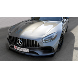 Maxton Design-Lame Du Pare-Chocs Avant Mercedes-AMG GT S C190 Facelift 