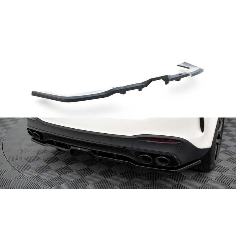 Maxton Design-Central Arriere Splitter (avec une barre verticale) Mercedes-AMG GLE 53 W167 