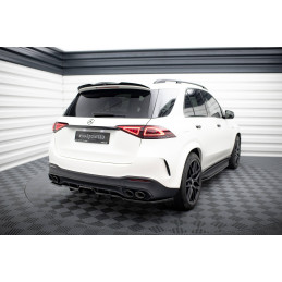 Maxton Design-Central Arriere Splitter (avec une barre verticale) Mercedes-AMG GLE 53 W167 