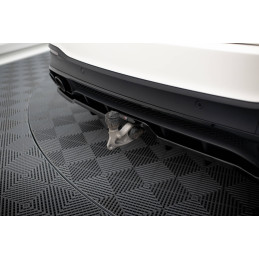 Maxton Design-Central Arriere Splitter (avec une barre verticale) Mercedes-AMG GLE 53 W167 