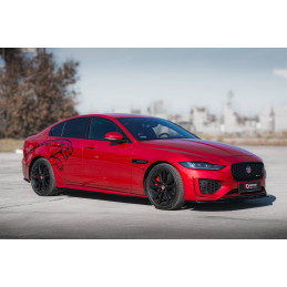 Maxton Design-Rajouts Des Bas De Caisse Jaguar XE R-Dynamic X760 Facelift 