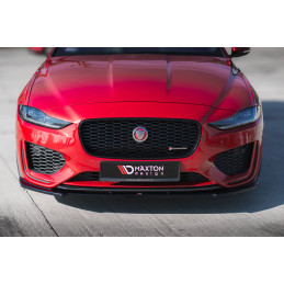 Maxton Design-Lame Du Pare-Chocs Avant Jaguar XE R-Dynamic X760 Facelift 