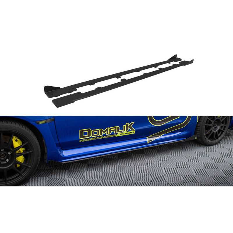Maxton Design-Street Pro Rajouts Des Bas De Caisse + Flaps Subaru WRX STI Mk1 Maxton Design-Street Pro Rajouts Des Bas De Caisse + Flaps Subaru WRX STI Mk1